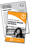 Listening for Meaning and Emotion