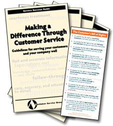 Making a Difference Through Customer Service